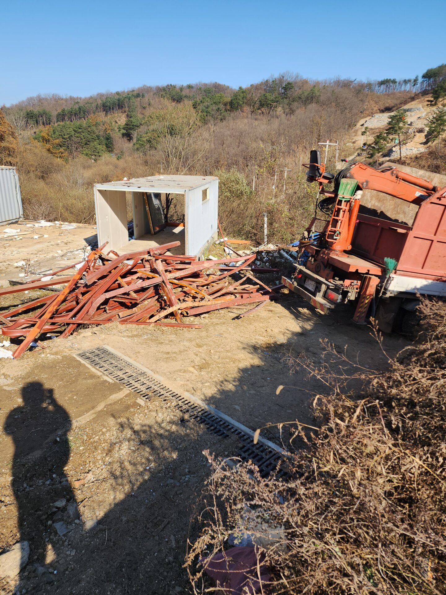 컨테이너농막철거 현장사진 4